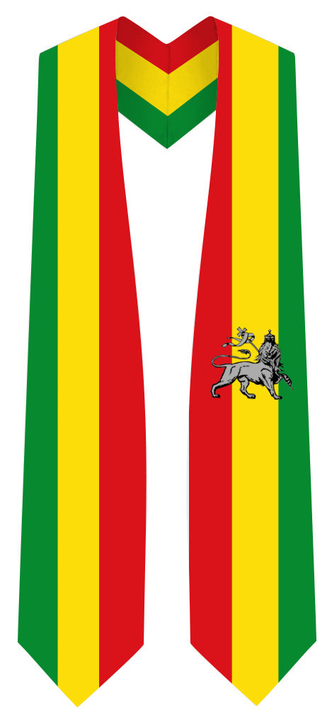 Estola de Graduación con Bandera de Ethiopia