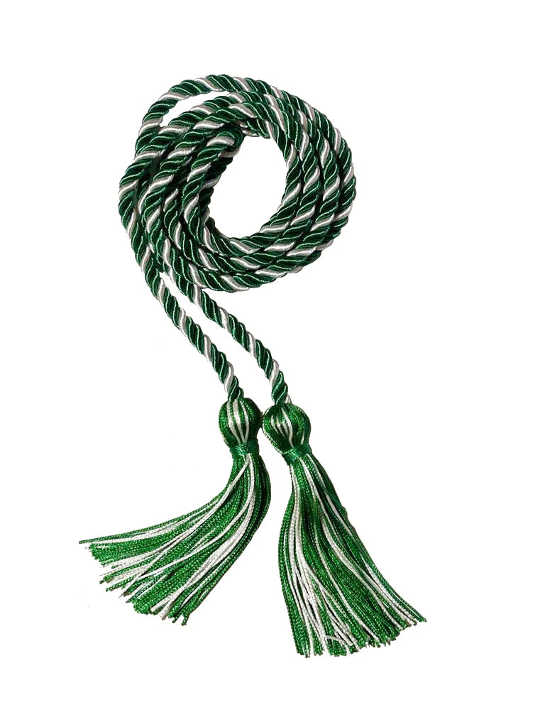 Cordón de Honor Verde Esmeralda y Blanco