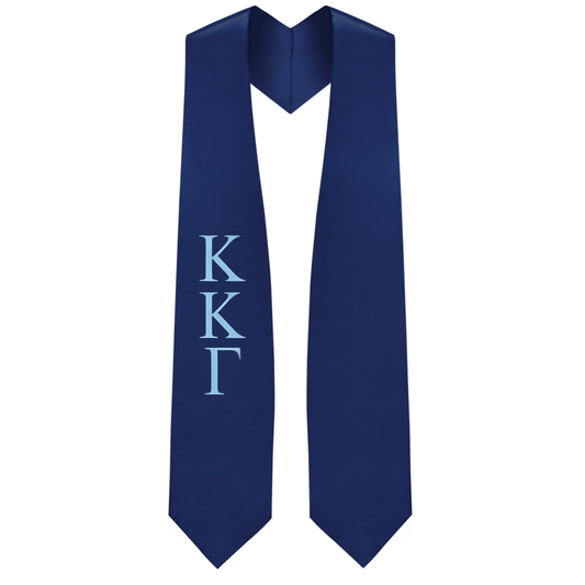 Kappa Kappa Gamma Greek Lettered Stole