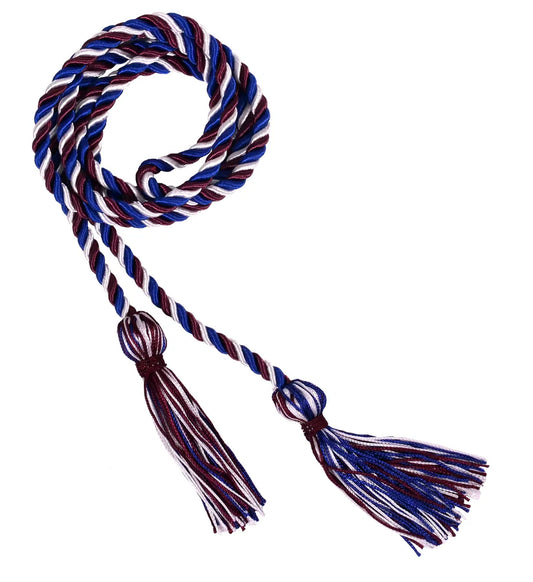 Cordón de Honor Granate, Blanco y Azul Francia de secundaria