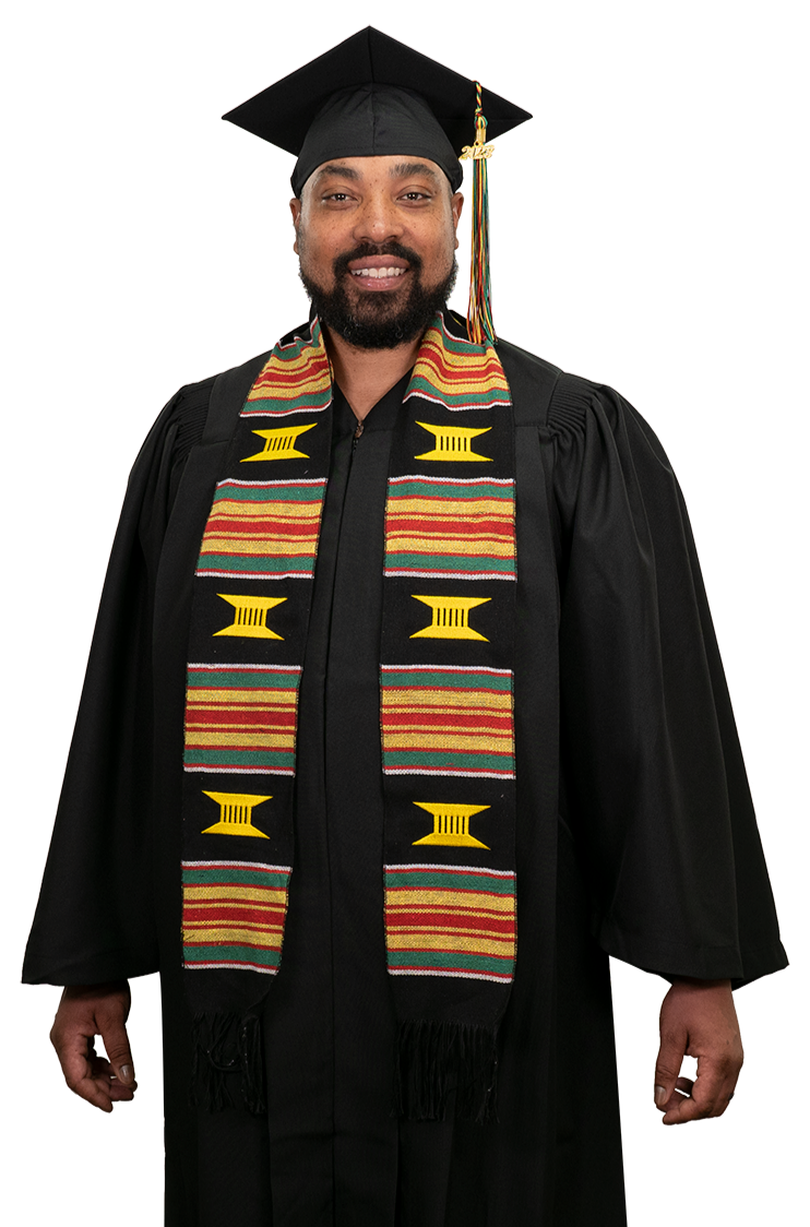 Estola Kente de Graduación