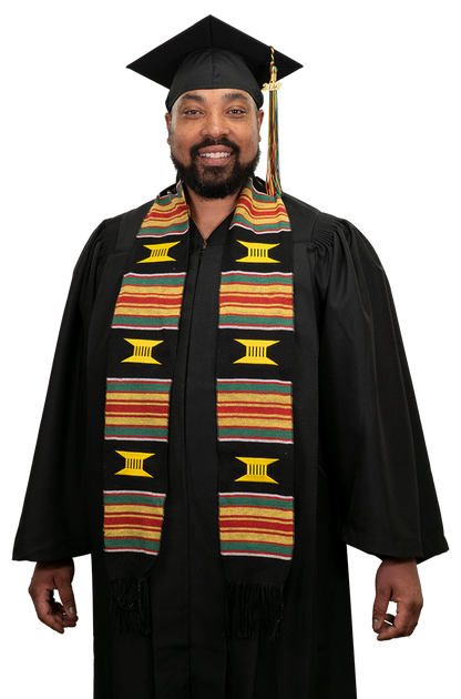 Estola Kente de Graduación