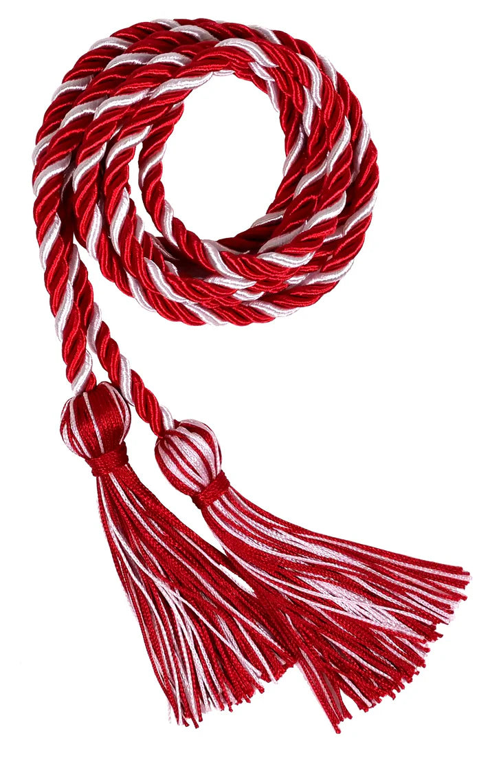 Cordón de Honor Rojo y Blanco de secundaria