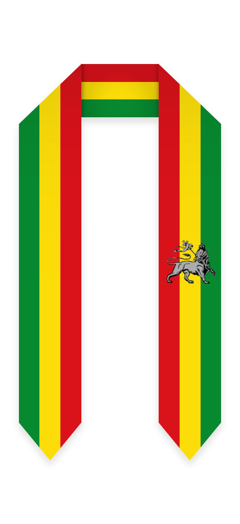 Estola de Graduación con Bandera de Ethiopia