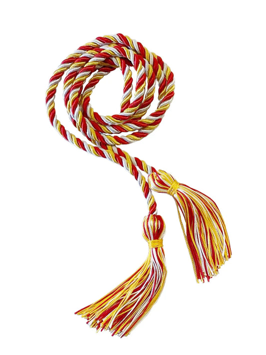 Cordón de Honor Dorado, Rojo y Blanco de secundaria